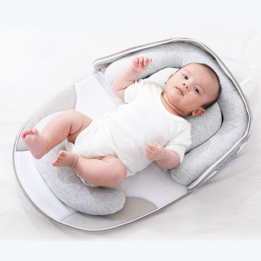 Elevate Your Baby's Comfort and Safety On-the-Go with the Portable Mobile Crib