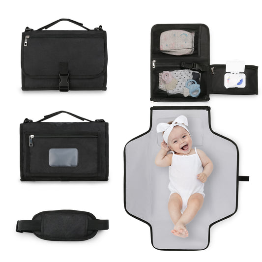Folding Waterproof Portable Baby Diaper Pad: On-the-Go Changing Made Easy with Our