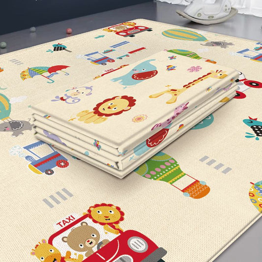 Reversible Foldable Baby Play Mat - Extra Thick, and Portable for Safe Indoor and Outdoor Play